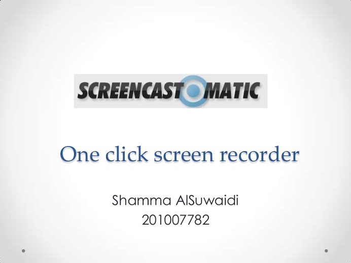 Screencast-O-Matic